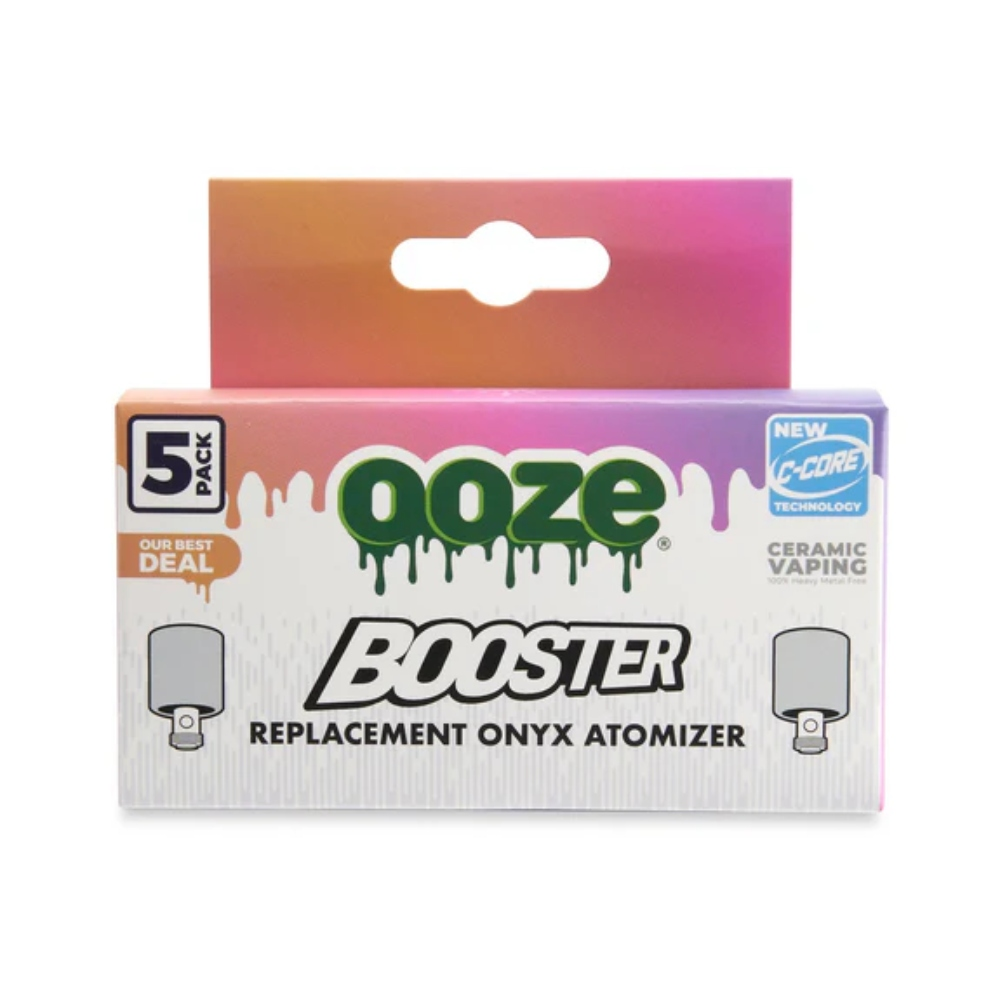 OOZE BOOSTER ONYX ATOMIZER REPLACEMENT 5-PACK