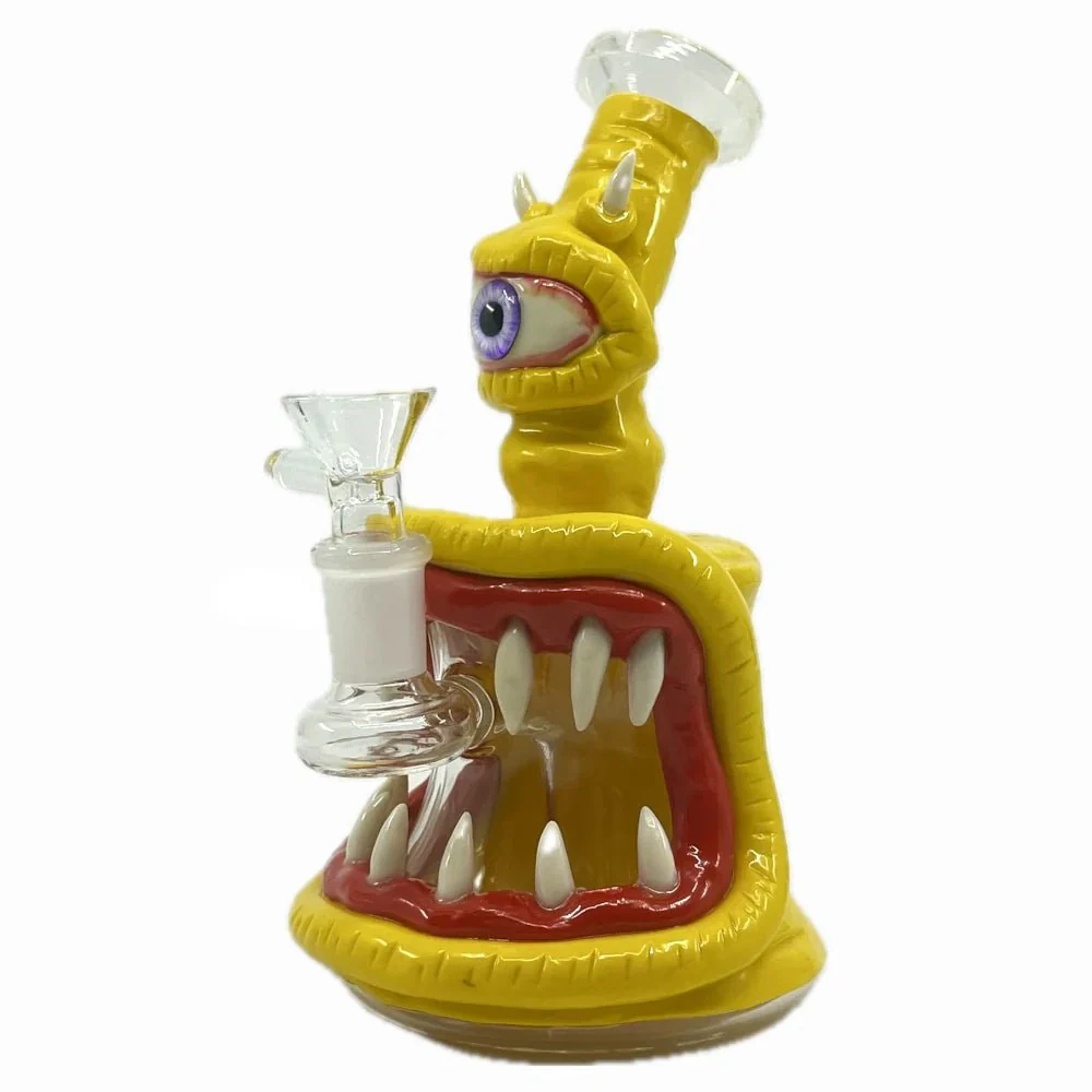 WATERPIPE SMALL SIZE - YELLOW MONSTER MUSHROOM