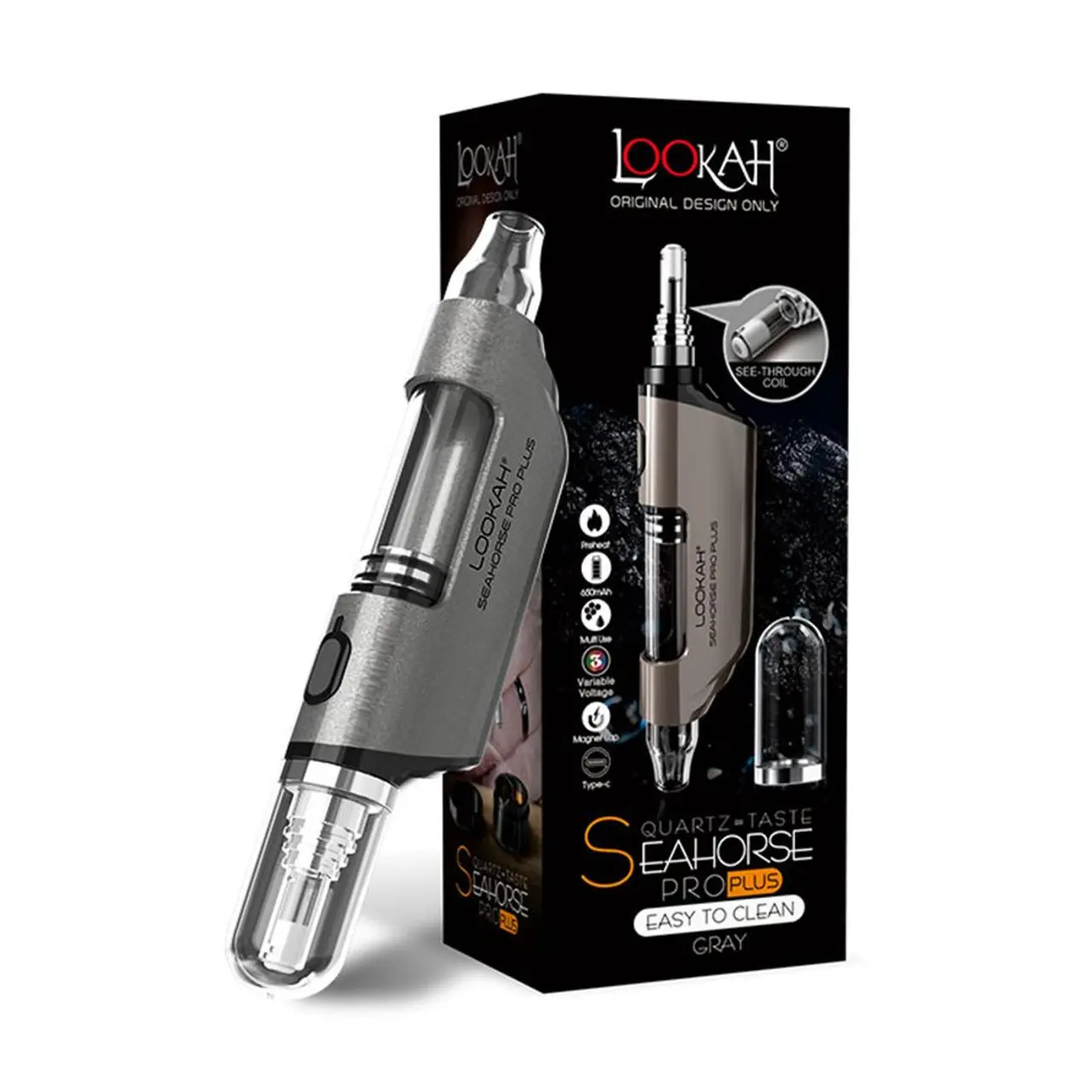 [Q-2761-16] LOOKAH SEAHORSE PRO PLUS 650MAH (Gray)