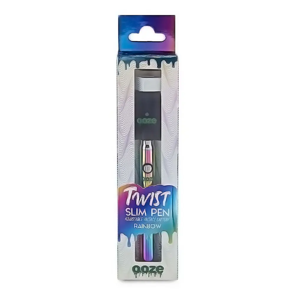 [Q-3015-05] OOZE SLIM PEN TWIST BATTERY + SMART USB (Rainbow)
