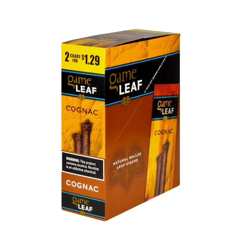 [Q-2060-01] GAME LEAF 2/$1.29 (Cognac)