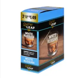 [Q-2061-06] GAME LEAF 2/$1.49 15/2PK (White Russian)