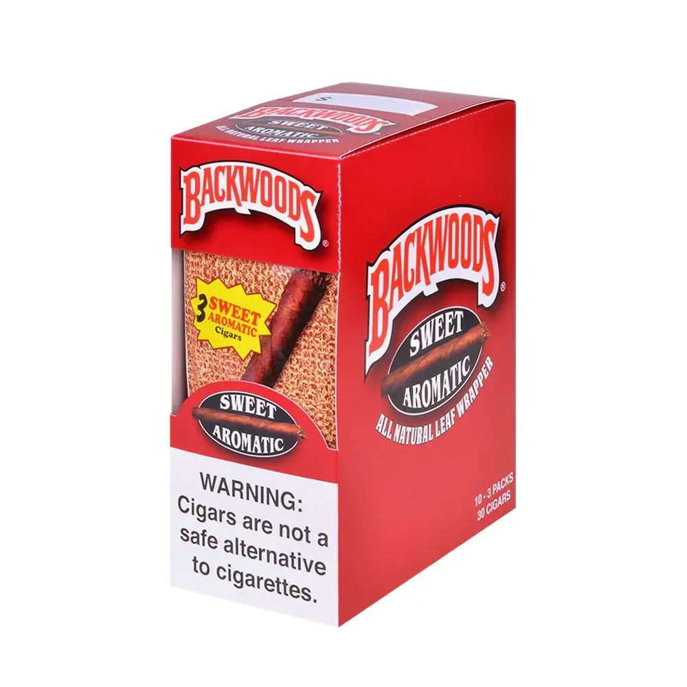 [Q-1310-02] BACKWOODS CIGARS 10/3PK (Sweet Aroma)