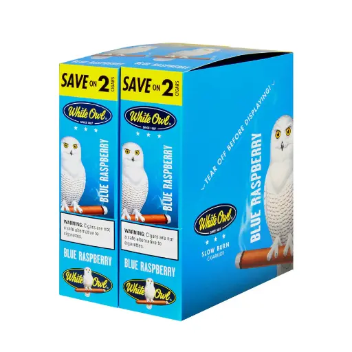 [Q-4007-15] WHITE OWL 2/.99 30/2PK (Blue Raspberry)