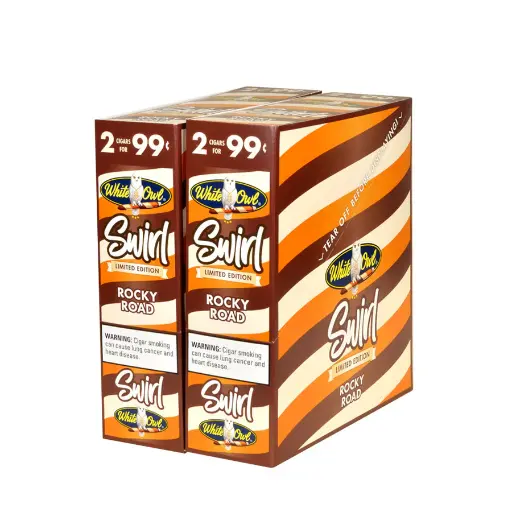 [Q-4007-07] WHITE OWL 2/.99 30/2PK (Rocky Road)