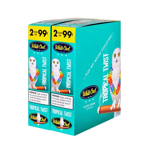 [Q-4007-05] WHITE OWL 2/.99 30/2PK (Tropical Twist)