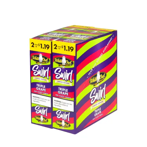 [Q-4008-03] WHITE OWL 2/1.19 30/2PK (Triple Grape)