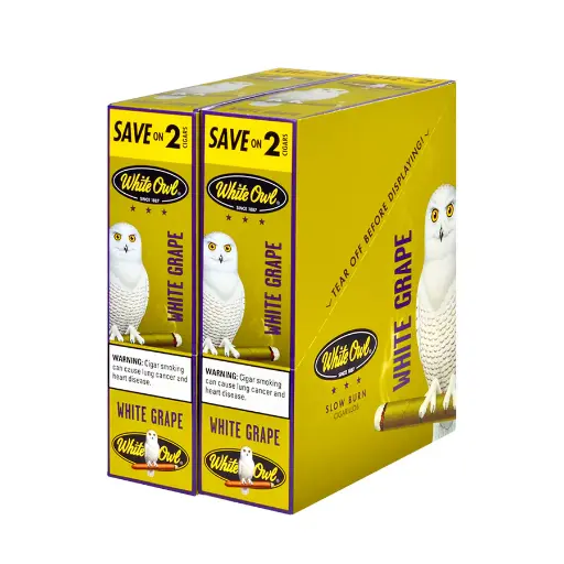 [Q-4008-04] WHITE OWL 2/1.19 30/2PK (White Grape)