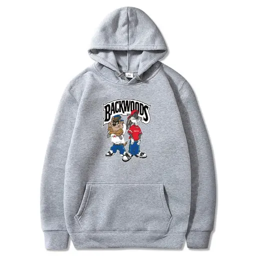 [Q-2567-12] HOODIE MIX COLOR MIX SIZE   (BUGS & TAZ)