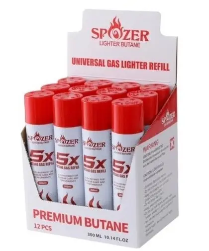 [Q-4294-03] BUTANE GAS LIGHTER REFILL 300ML    (5X)