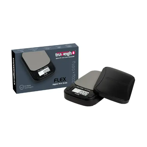 [Q-3730-06] TRUWEIGH FLEX MINI SCALE 200G X 0.01G  (Black)