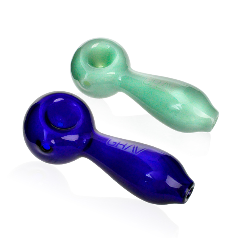 GRAV 5.7" CLASSIC SPOON HAND BOWL SMOKING PIPE MIXED COLOURS