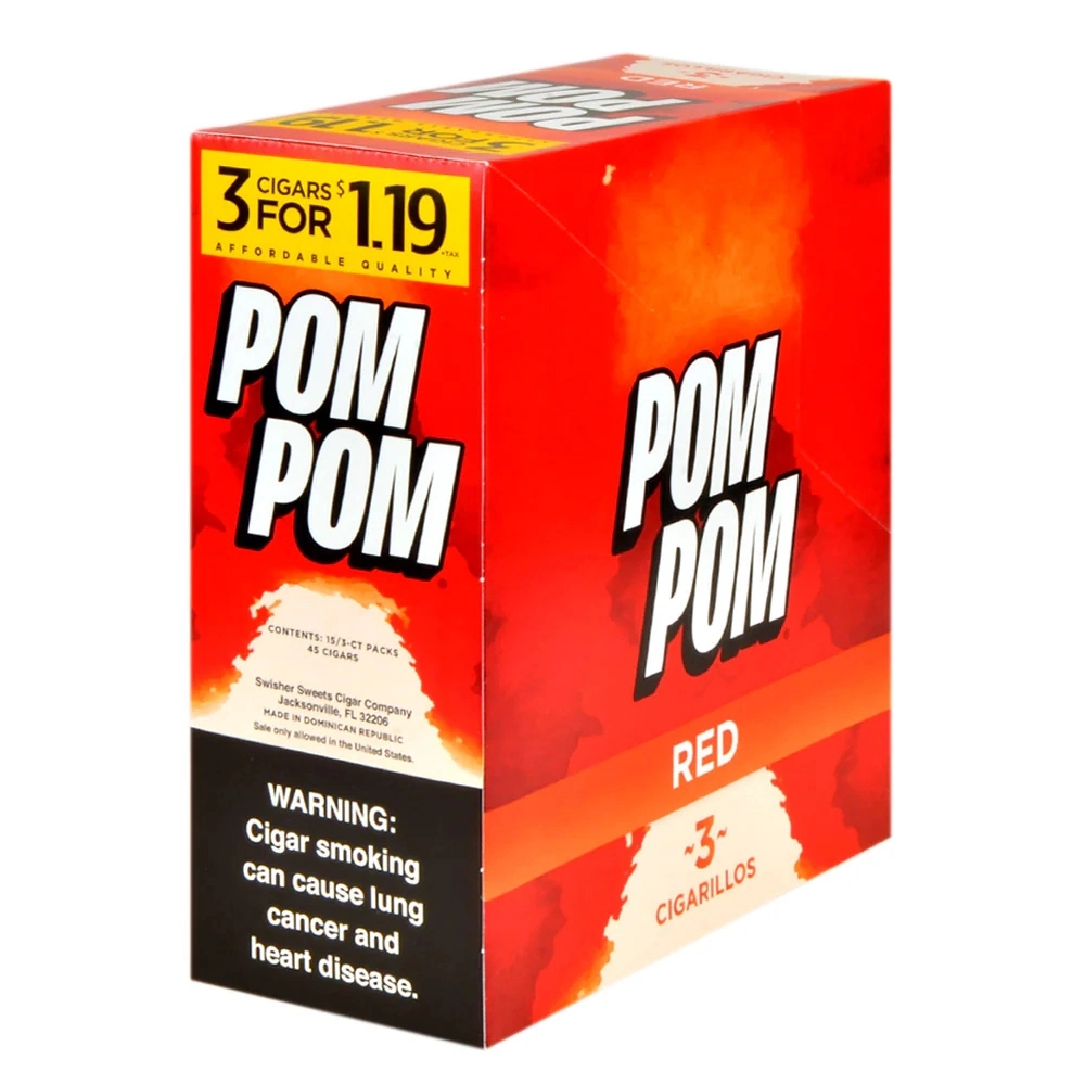 POM POM CIGARILLOS 3/1.19 15/3PK 