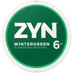 [Q-4679-14] ZYN POUCHES 5CT (Wintergreen, 6MG)