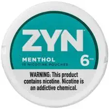 [Q-4679-17] ZYN POUCHES 5CT (Menthol, 3MG)