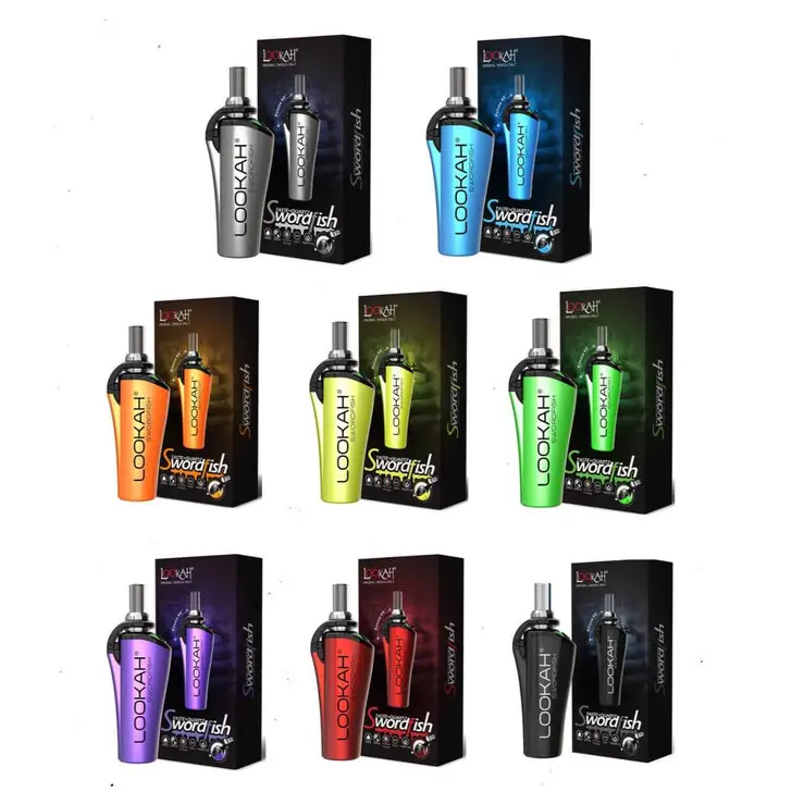 [Q-2765-06] LOOKAH SWORDFISH 950MAH DAB PEN VAPORIZER STARTER KIT (Black)