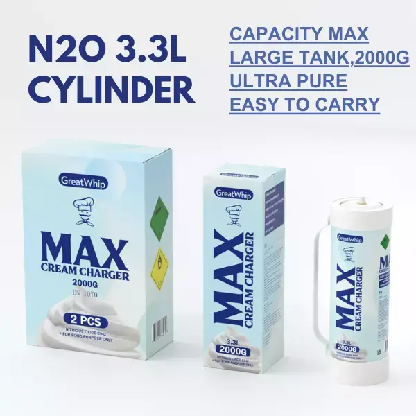 [Q-4797-04] GREAT WHIP 2000G 3.3L 2PK  (Culinary/Food Purposes Only) (Strawberry Banana)