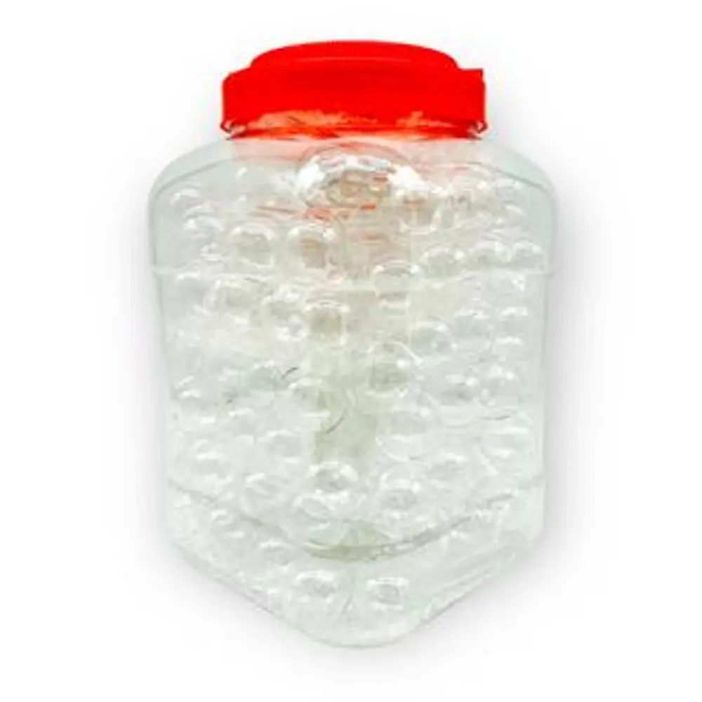 OIL BURNER CLEAR 6INCH JAR OF 60CT