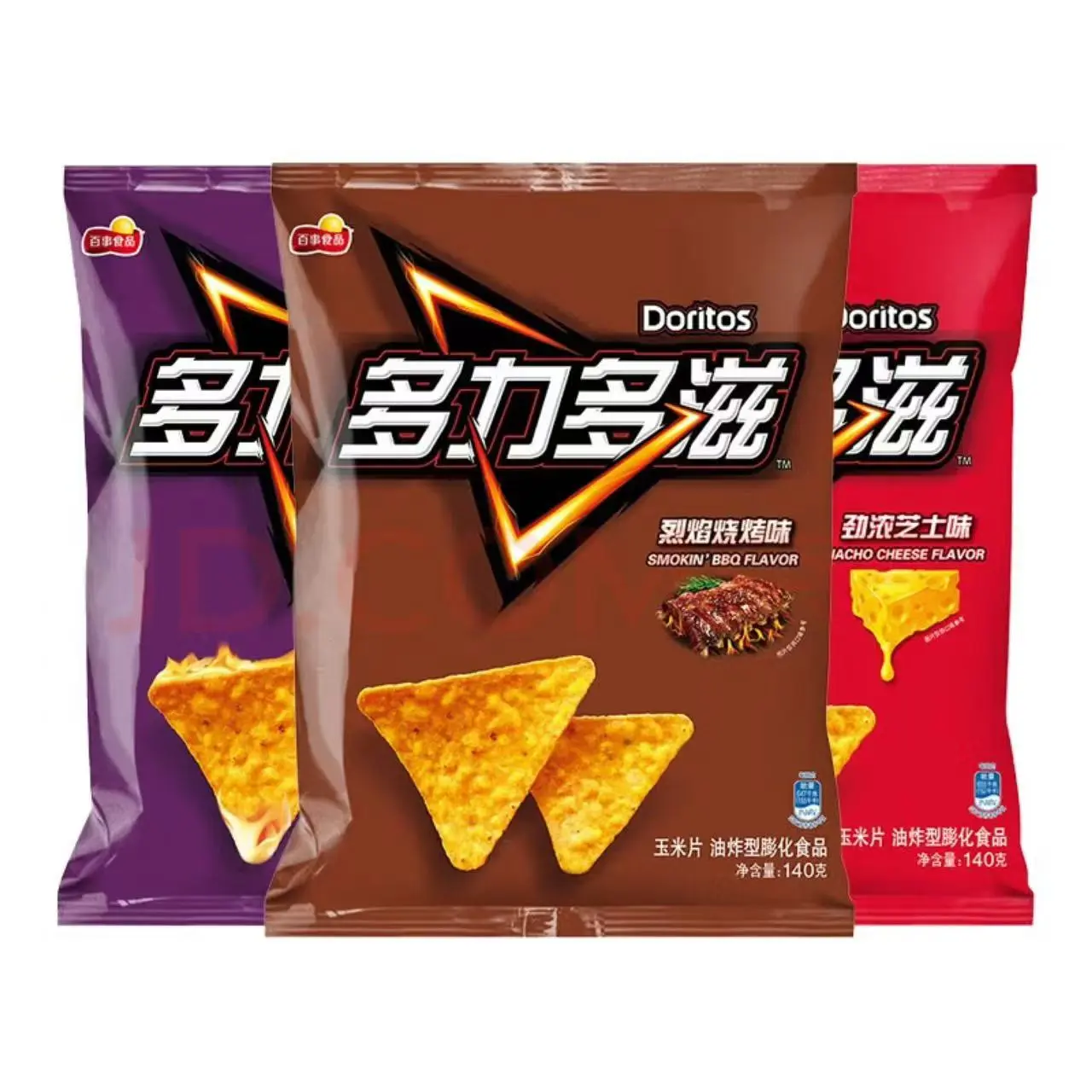 [Q-4895-03] Exotic Chips Doritos 68G 4PK (Smoking BBQ)
