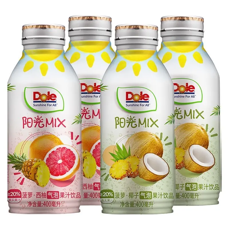 [Q-5006-01] Exotic Drink Dole 400ml 12PK (Pineapple Grapefruit)