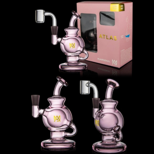 [Q-2869] MJ ARSENAL WATERPIPE PINK CLAUDE