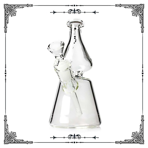 [Q-3057] PHOENIX GLASS DINO RIG WATER PIPE