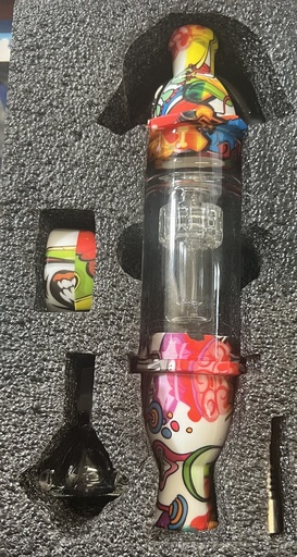 [Q-3471] SILICONE STEAM ROLLER AND NECTAR COLLECTOR