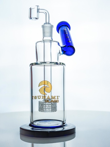 [Q-3790] TSUNAMI GLASS - SIDE NECK SHOWER HEAD 10"