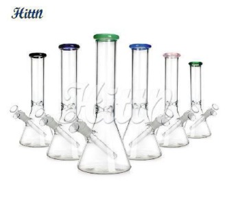 [Q-4411] 12 inches 44mm tube Base diameter: 4.4 inches 14mm bowl mixed colors No logo