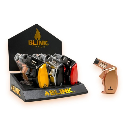[Q-4881] BLINK DECO KNOCKER SINGLE FLAME TORCH 9PK DISPLAY