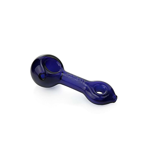 [Q-1119] 3.5" GRAV MINI DONUT SPOON PIPE ASSORTED COLOR