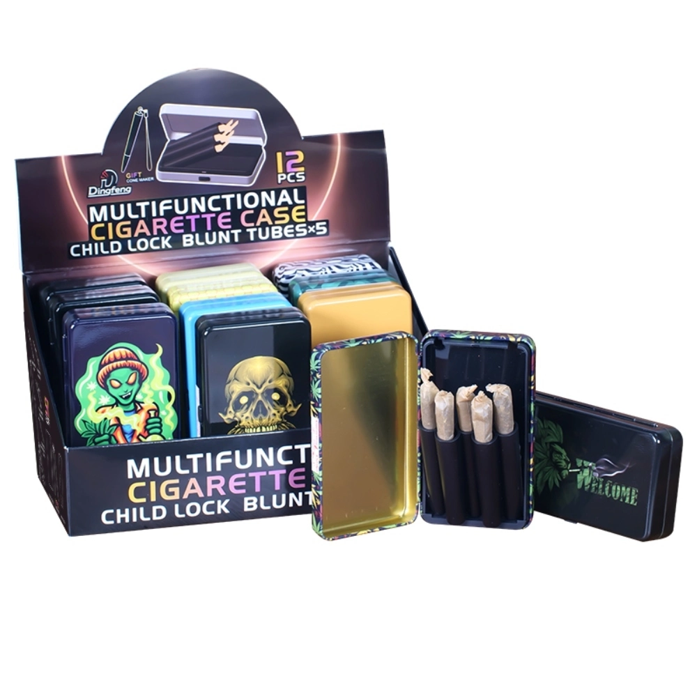 [Q-1481] BLUNT CASE HOLDER 5 TUBES Display of 