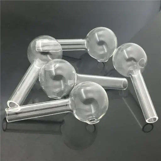 [Q-2200] GLASS 4 INCH MEGA (BIG BOWL) OIL BURNER